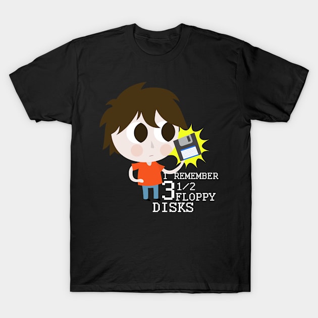 floppy disk love T-Shirt by maybeeloise